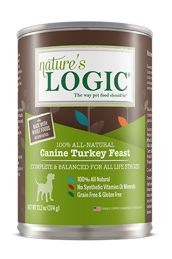 Natures Logic Canine Turkey Feast Canned Dog Food oz Can