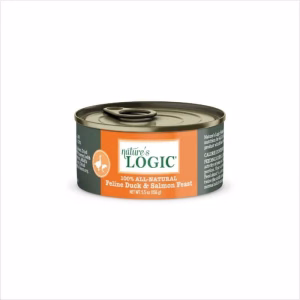 Nature's Logic Feline Duck and Salmon Feast Canned Cat Food 5.5oz